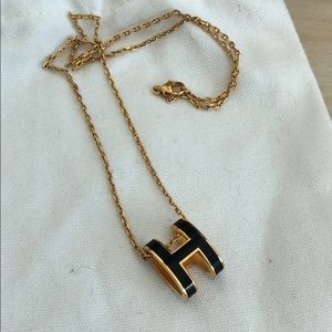 Hermes pop H pendant